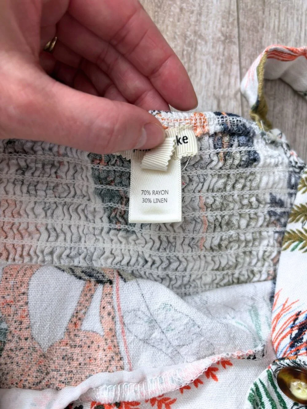 Sophia + Zeke Stitch Fix Kids Safari Jungle Print Sundress Boho Tropical Size 10
